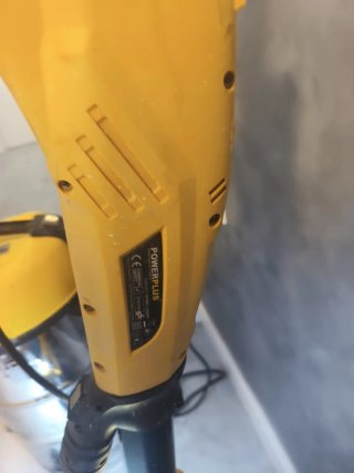 Lijadora de pared y aspiradora Powerplus
