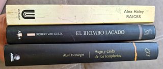 Lote 3 Libros Novela Histórica y Misterio