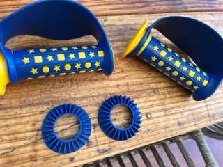 Puños Cassano Azul y Amarillo