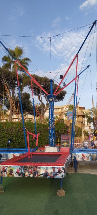 Atracciones Jumpy Spider-Man 4 camas
