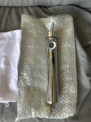 Grifo de lavabo alto cromado