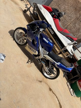 Yamaha TZR 50 Azul y Blanca