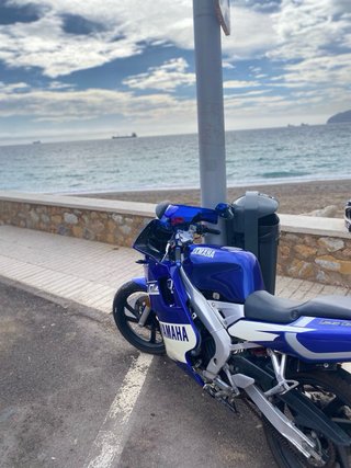 Yamaha TZR 50 Azul y Blanca
