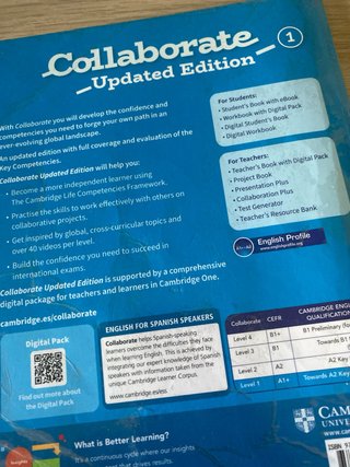 Collaborate Level 1 Student's Book with eBook E...