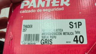 Zapatos de seguridad Robusta Talla 40