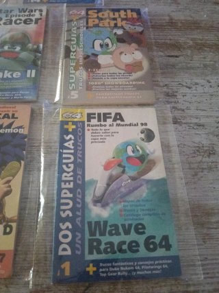 Lote 9 Guías Nintendo 64