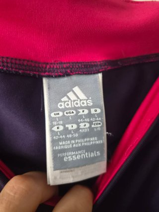 Pantalone sportivo Adidas donna viola