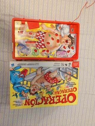 Juego Operación al Rescate Hasbro.Le faltan piezas