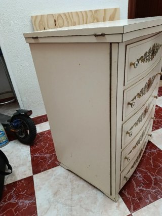 Mueble Singer Antigua + Máquina Coser