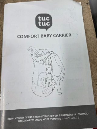 Mochila portabebés Tuc tuc African Routes