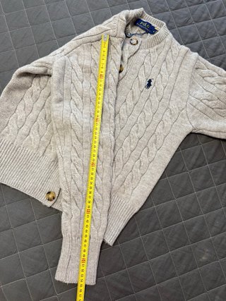 Cardigan Polo Ralph Lauren grigio taglia M