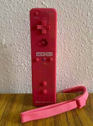 Mando Wii Motion Plus Rosa