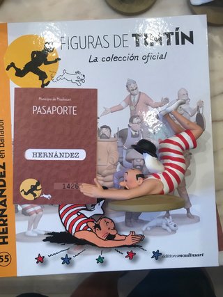 Figura Tintin Hernandez en bañador