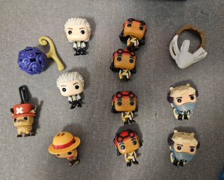 Figuras Kinder Joy One Piece