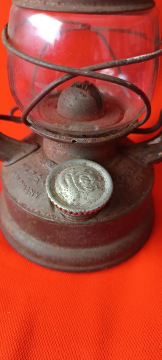 Farol Petróleo Antiguo Feuerhand 275 Vintage
