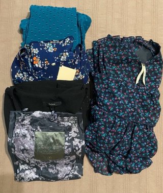 Lote 5 vestidos florales