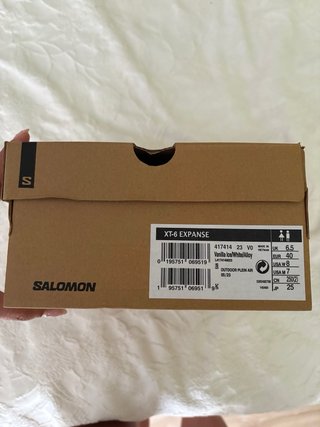 Zapatillas Salomon XT-6 Gris/Blanco