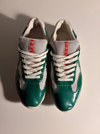 Zapatillas Prada Verde