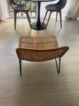 Silla Ratán Alto Estilo Boho