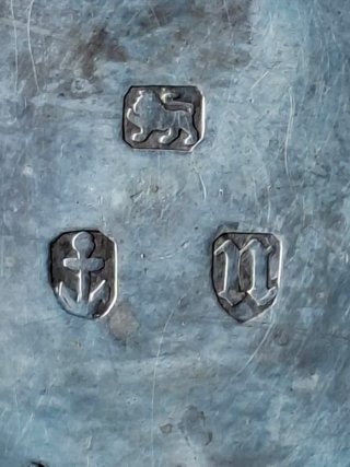 Orologio da tasca meccanico in argento