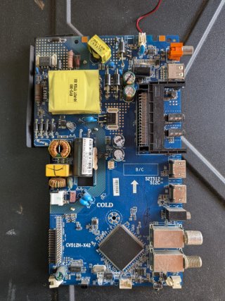 AKAI Scheda TV main/power AKTV408 TS CV512H-X42