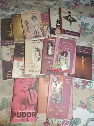 Libros,colección sonrisa vertical,lectura erotica