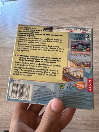 Popeye Rush for Spinach Game Boy Advance