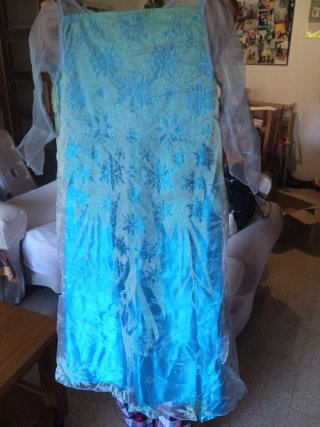 Disfraz Frozen Talla 4-5 años