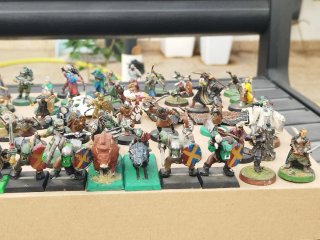 Lote Warhammer y El señor de los anillos.