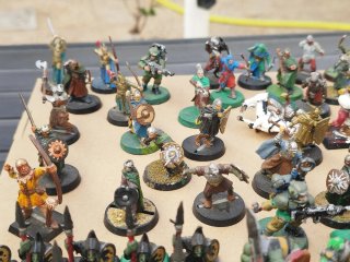 Lote Warhammer y El señor de los anillos.