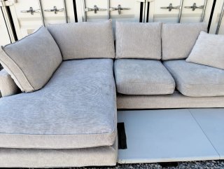 Sofá Roche Bobois chaise longue tela