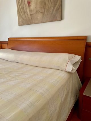 Conjunto dormitorio color cerezo