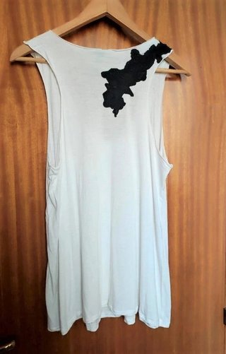 Camiseta Blanca Tirantes Vero Moda XL Débardeur