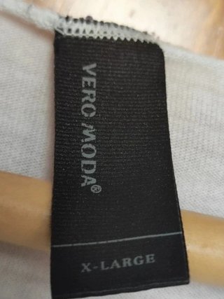 Camiseta Blanca Tirantes Vero Moda XL Débardeur
