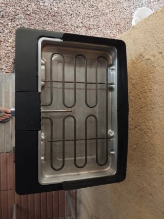 Barbacoa Eléctrica Parrilla Negra