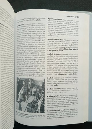 Diccionario Técnico Akal de cine. Descatalogado.