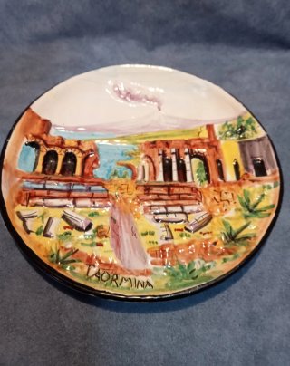 Piatto artigianale Taormina