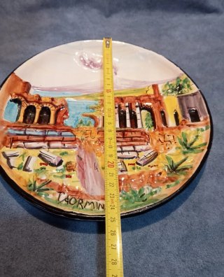 Piatto artigianale Taormina