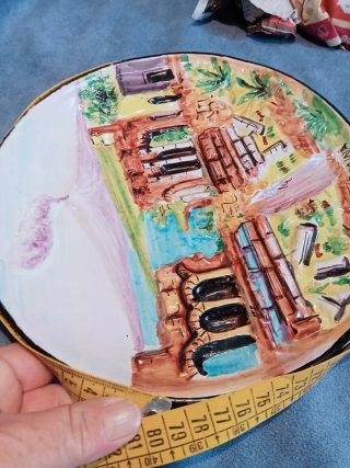 Piatto artigianale Taormina
