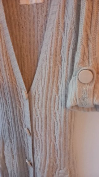 Cardigan Pepe Jeans tg S in lana ecru