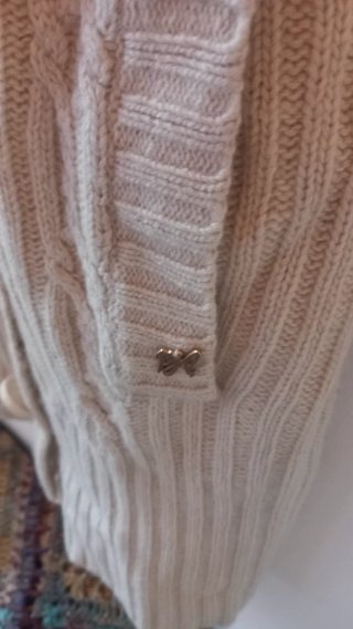 Cardigan Pepe Jeans tg S in lana ecru
