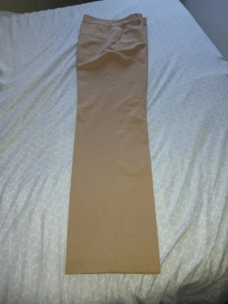 Pantalón sastre Mango recto camel talla 36
