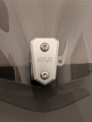 Deflector Cúpula Moto Givi Shield+ ahumado