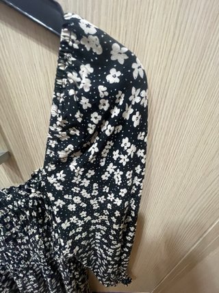 Vestido largo estampado floral