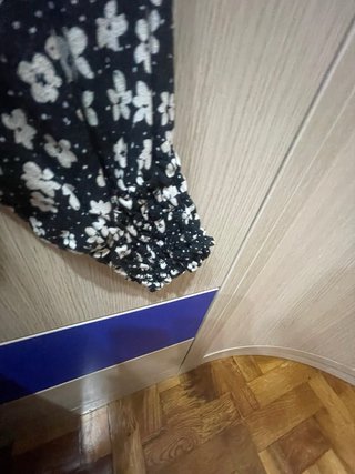Vestido largo estampado floral