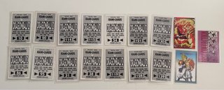 Lote 17 Cartas Dragon Ball Z