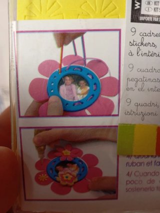 Kit goma eva marcos infantiles x9