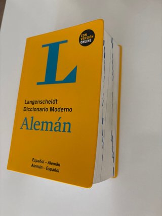 Langenscheidt Diccionario Moderno Alemán - Buch...