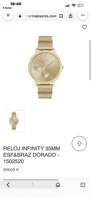 Reloj Hugo Boss Dorado