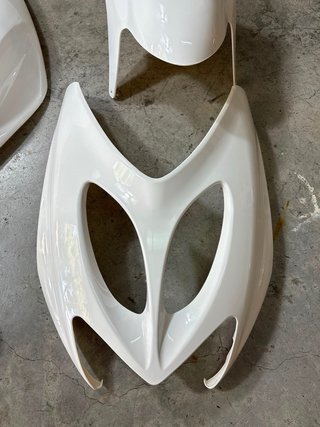 Carenado Yamaha Aerox Blanco perlado